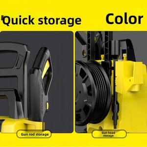 <span class=keywords><strong>Machine</strong></span> de lavage de voiture électrique haute pression standard US/UE 1800W, pistolet <span class=keywords><strong>à</strong></span> <span class=keywords><strong>eau</strong></span> multifonctionnel automatique haute puissance, moteur AC 8kg - Product Image 3