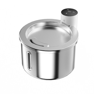 Dispensador de agua inteligente para mascotas, 1800ml, acero inoxidable, con función de calentamiento y activación por sensor para perros y gatos - Product Image 1