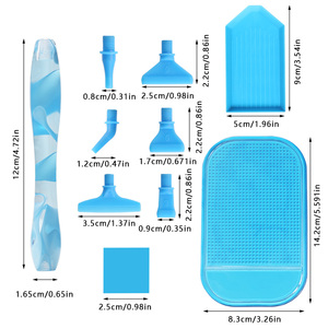 5d Diamant Peinture Stylo Outils et Accessoires Diamant <span class=keywords><strong>Art</strong></span> Roller Stylo avec Remplaçable Stylo Conseils Plateau Argile Kits - Product Image 2