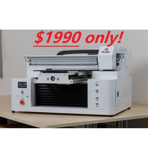 Prezzo di fabbrica a buon mercato A2 5060 doppia stampa teste UV Flatbed stampante macchina - Product Image 1