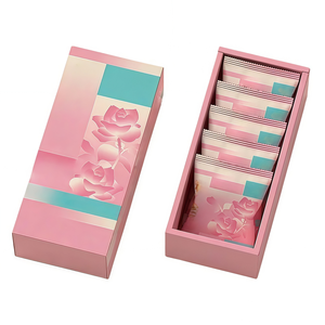 Boîte en papier kraft écologique avec fenêtre pour la présentation de savon biologique et de bougies artisanales sur les marchés de détail - Product Image 3