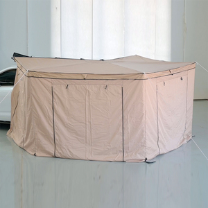 Toldo para Coche y Mesa para Acampar al Aire Libre, Tela de Lona para Toldo, Uso en Cuatro Estaciones, Cubierta de PVC Resistente con Protección UV, Apertura Automática Rápida - Product Image 3