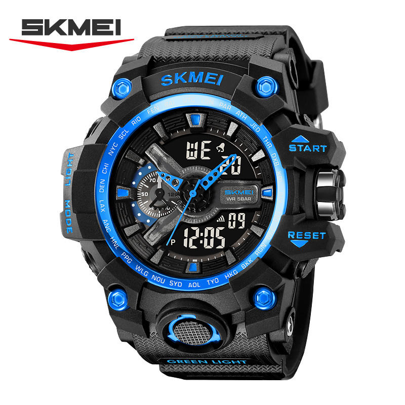 SKMEI 2396 Hot Selling Top Brand Men's Camouflage Watch Luminous