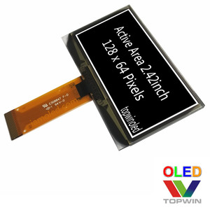 Topwin 2.42 ''2.42 Inch 2.42 Inch Parallel Spi I2C Blauw 24 Pin Oled-scherm UG-2864ASGPG01 Ssd1309 Rijden 2.4'' Inch - Product Image 4