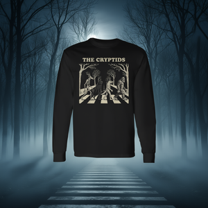 Camiseta de manga larga con gráfico de The Cryptids Mythical Bigfoot Mothman - Product Image 3