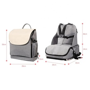 Organisateur Portable Grande Capacité pour Couches Bébé en Feutre, <span class=keywords><strong>Sac</strong></span> à <span class=keywords><strong>Langer</strong></span> Maman, <span class=keywords><strong>Sac</strong></span> à Dos, Logo, Siège <span class=keywords><strong>Rehausseur</strong></span> de Repas pour Bébé - Product Image 3