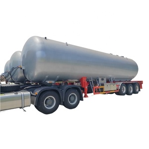 Meilleure vente Semi-remorque de transport de réservoir GPL à 3 essieux Semi-remorque de transport de propane de réservoirs GPL 50000L - Product Image 1