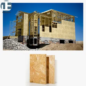 Venta al por mayor grado ENF 1250*2500 9mm 11 mm 12mm 15mm OSB2/3 madera contrachapada materiales de construcción placa Osb para la construcción