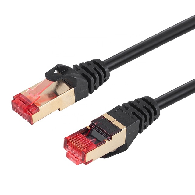 Premium Outdoor Ethernet Cable UTP Cat6 Cat5e Network Patch Cord with RJ45 Connectors PVC Jacket for High-Speed Internet and LAN