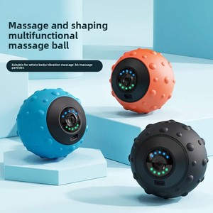Portable Vibrating Muscles Relax Exercise <b>Massage</b> <b>Ball</b> Electric Vibration Fitness Sport Massager for Yoga Exercise Recovery - Product Image 4