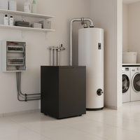 Pompe à chaleur géothermique avancée avec technologie R290 pour des applications de chauffage et d'eau chaude durables