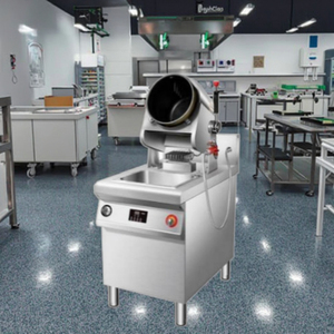Máquina de Cocina Automática de Acero Inoxidable Personalizada SEMIKRON, Robot para Arroz Frito, <span class=keywords><strong>Wok</strong></span> Eléctrico Inteligente a Gas, 3000-5000W - Product Image 4