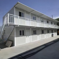 SKYLINE Casa Contenedor Plegable X de Bajo Precio 20ft 40ft Instalación Rápida Prefabricada Pequeña Casa Modular Apartamento Taller Oficina Edificio