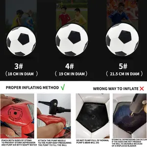 Futsal Sporting Ball Cheap 32 Panels Custom Printed Customized Photo Pvc Football Soccer Balls