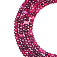 Xulin Heilkristall Natürliche Lila Amethyst Abakus-Perlen Trendige Lose Facettierte Edelsteine für DIY Schmuckherstellung