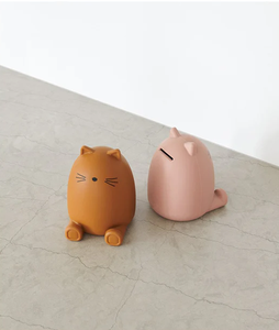 Alcancía de Silicona con Forma de <span class=keywords><strong>Gatito</strong></span>, Banco de Ahorro de Monedas con Diseño de Gato de Dibujos Animados y Gran Capacidad para Niños y Adultos - Product Image 5