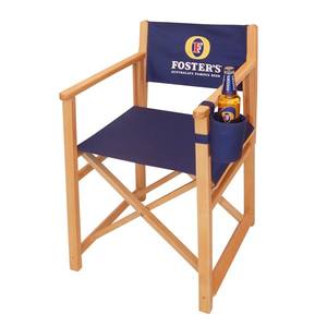 كرسي مخرج قابل للطي ومحمول بشعار مخصص، أثاث خشبي مريح للحدائق والشواطئ وصيد الأسماك وغرف المعيشة - Product Image 2