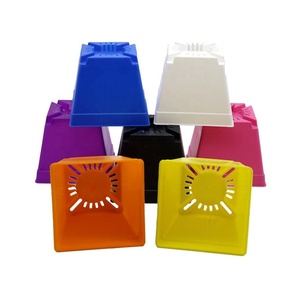 Pots <span class=keywords><strong>de</strong></span> fleurs succulentes en plastique, petits carrées, pour semis <span class=keywords><strong>de</strong></span> plantes, pour jardin, bonsaï, <span class=keywords><strong>fleur</strong></span> pour pépinière - Product Image 4