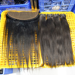 Wxj Longhair Đóng Cửa Và Phía Trước, Bó Tóc Người Với Ren Phía Trước Đóng Cửa, Perruque Naturel Avec Phía Trước - Product Image 3