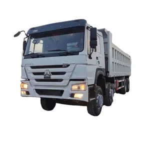 오른쪽 방향타 Sinotruck Howo 6x4 336hp 371hp 10 휠러 30Ton 덤프 트럭