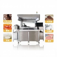 Machine à glaçage visuelle automatique, équipement de décoration multicolore pour la crème glacée, les biscuits, les bonbons et les pâtisseries