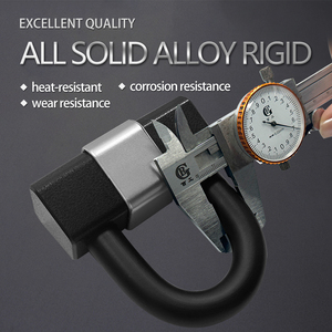 SENDE <span class=keywords><strong>ART</strong></span> Bike U-Lock avec chaîne Anti-vol Accessoire de sécurité de haute qualité pour E-scooter E-Bike Bicycle Motor bike u Lock - Product Image 5