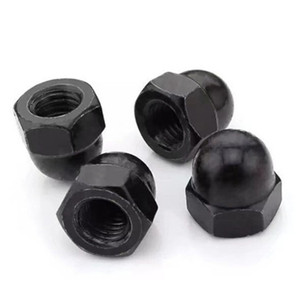 Tuerca Hexagonal <span class=keywords><strong>Acron</strong></span> con Cabeza Abombada de Acero al Carbono M3 M5 M8 M9 M10 M12, Recubierta de Zinc/Níquel Negro - Product Image 4