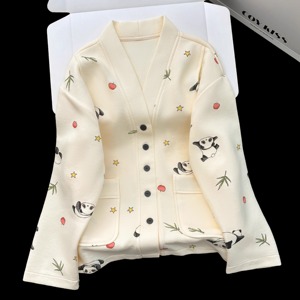 Ropa de confinamiento de algodón personalizada, Pijamas de <span class=keywords><strong>lactancia</strong></span> posparto de otoño, conjunto de mujer, ropa de casa de maternidad de <span class=keywords><strong>invierno</strong></span> - Product Image 3