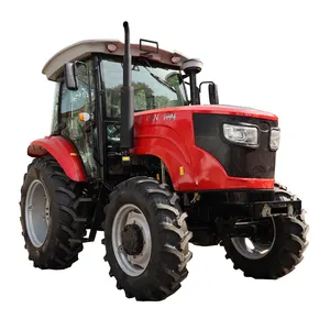 Agriculture Farm Tractor 100HP 4*4 Farming Agricultural Tractor Big 100HP China Wheel Tractor With Front End Loader In Peru