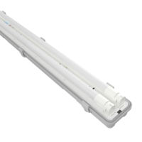600mm 1200mm 1500mm T8 Simple Double Tube Vapeur Lumière IP65 Étanche Led Triproof Tube Luminaire