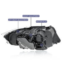 Ensemble de phares LED modifiés pour BMW Série 3 E90 E91 2005-2012, phares avant laser bicolores, plug & play