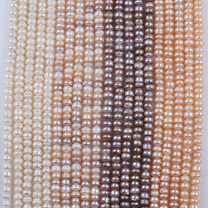 Perlas Sueltas de Agua Dulce Naturales de Zhuji, 8-9 mm, Blancas, Púrpura, en Polvo, para Bisutería, Accesorios de Joyería, Materiales para Hacer Joyas - Product Image 1