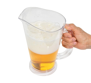 1.8 L BPA free cấp thực phẩm nhựa rõ ràng bia Bình nước uống Jug - Product Image 5