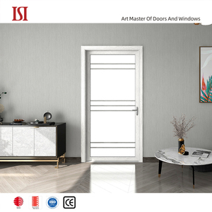أفضل علامة تجارية باب داخلي من الألومنيوم بسيط تصميم قسم أنيق لغرفة المعيشة والمطبخ والحمام وغرفة النوم - Product Image 3