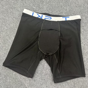Calzoncillos Boxer Largos Deportivos CELINNE con Estampado Personalizado, Tela Elástica Suave, Ropa Interior Masculina Cómoda con Paquete Refrigerante - Product Image 6