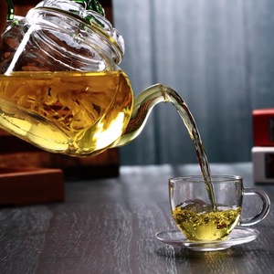 <span class=keywords><strong>Citrouille</strong></span> d'halloween en forme de <span class=keywords><strong>théière</strong></span> en verre - Product Image 2