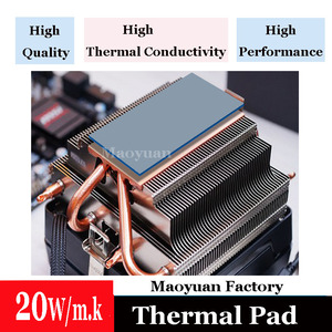 Hoch leitende 15 W/<span class=keywords><strong>M</strong></span>.k Silikonkautschuk-Wärmekissen-Kühlspalt-Füllstoff isolierung - Product Image 6