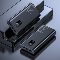 Cargador portátil OEM, Material de aleación de aluminio, salida USB Dual, entrada dual, 20000mah, 10000mah, venta al por mayor de fábrica