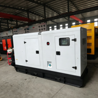 Groupe électrogène diesel silencieux triphasé à prix compétitif, ATS disponible, 100 kW, Planta Eléctrica