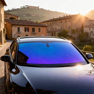 Xc70 + Bán Buôn Tím Tắc Kè Hoa Tint Phim Tyrian Tím Vlt75 % Màu Thay Đổi Siêu Rõ Ràng Tầm Nhìn Xe Năng Lượng Mặt Trời Tắc Kè Hoa Tint Phim - Product Image 1