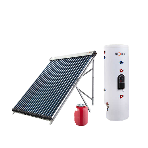 Commercial and Household Outdoor Solar Water Heater Pressurized Split Design with Evacuated Tube for Hotels