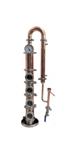 Bomba de motor para destilador de columna de cobre, para destilación de moonshine, construcción de acero inoxidable y cobre rojo, potencia ajustable 220V/380V - Product Image 4