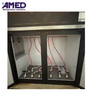 Новый стильный настенный диспенсер-охладитель для пива из нержавеющей стали с двойным охлаждением, объемом 570 л, с электронным термостатом и возможностью индивидуальной настройки - Product Image 6