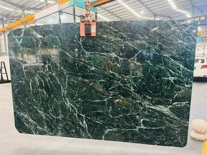 Dalle de marbre Verde Alpi, style europé<span class=keywords><strong>en</strong></span> moderne, comptoir <span class=keywords><strong>en</strong></span> <span class=keywords><strong>granit</strong></span> vert de luxe léger pour cuisine, surface polie - Product Image 3