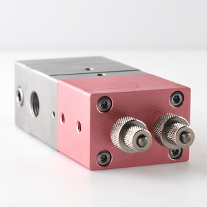 Doppeltes Flüssigkeitsverteilerventil, doppeltwirkend, Rücksaugung 1:1-2:1-3:1, hoher Durchfluss, AB-Zweikomponenten-Gummi-Verteilerventil - Product Image 6