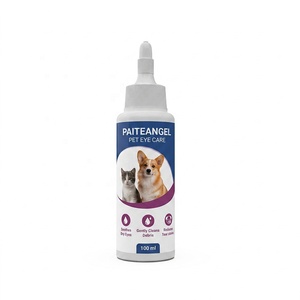 Gouttes oculaires pour animaux de compagnie 100ml – Nettoyant pour les taches de larmes chez le chien, solution nettoyante pour les yeux du chat, apaise les yeux secs, formule botanique, GMP, OEM personnalisé - Product Image 6
