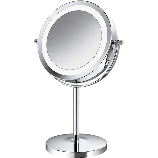 8 inch Rechargeable Lighted desktop Makeup Vanity Mirror