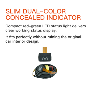 Kit de Control de Crucero Básico YOUTOO para <span class=keywords><strong>Toyota</strong></span> Levin Corolla <span class=keywords><strong>Yaris</strong></span> Vios - Indicador LED Oculto que Activa la Pantalla Original del Tablero - Product Image 4