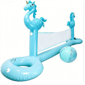 Ensemble de <span class=keywords><strong>filet</strong></span> et de ballons de <span class=keywords><strong>volley</strong></span>-<span class=keywords><strong>ball</strong></span> gonflables en forme de flamant rose <span class=keywords><strong>pour</strong></span> <span class=keywords><strong>piscine</strong></span>, jeu flottant amusant <span class=keywords><strong>pour</strong></span> enfants ou adultes - Product Image 4