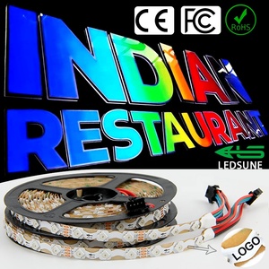 12V lettersign בצורת זיגזג ws2815 תוכנות הוביל סרט פיקסל 8 מ "מ rgbic 12v s צורה הוביל אור עבור שילוט עסקים - Product Image 1